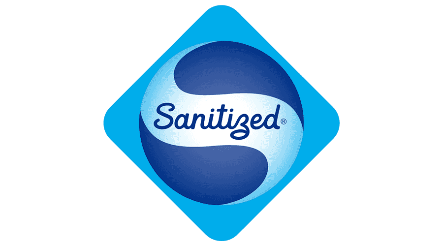 logo sanitized cloisons sanitaires sur mesure